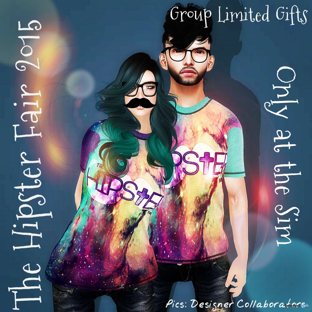 Mesh Tshirt For Male & Female Limited Time Group Gift @ The Hipster Fair 2015 - Teleport Hub - teleporthub.com